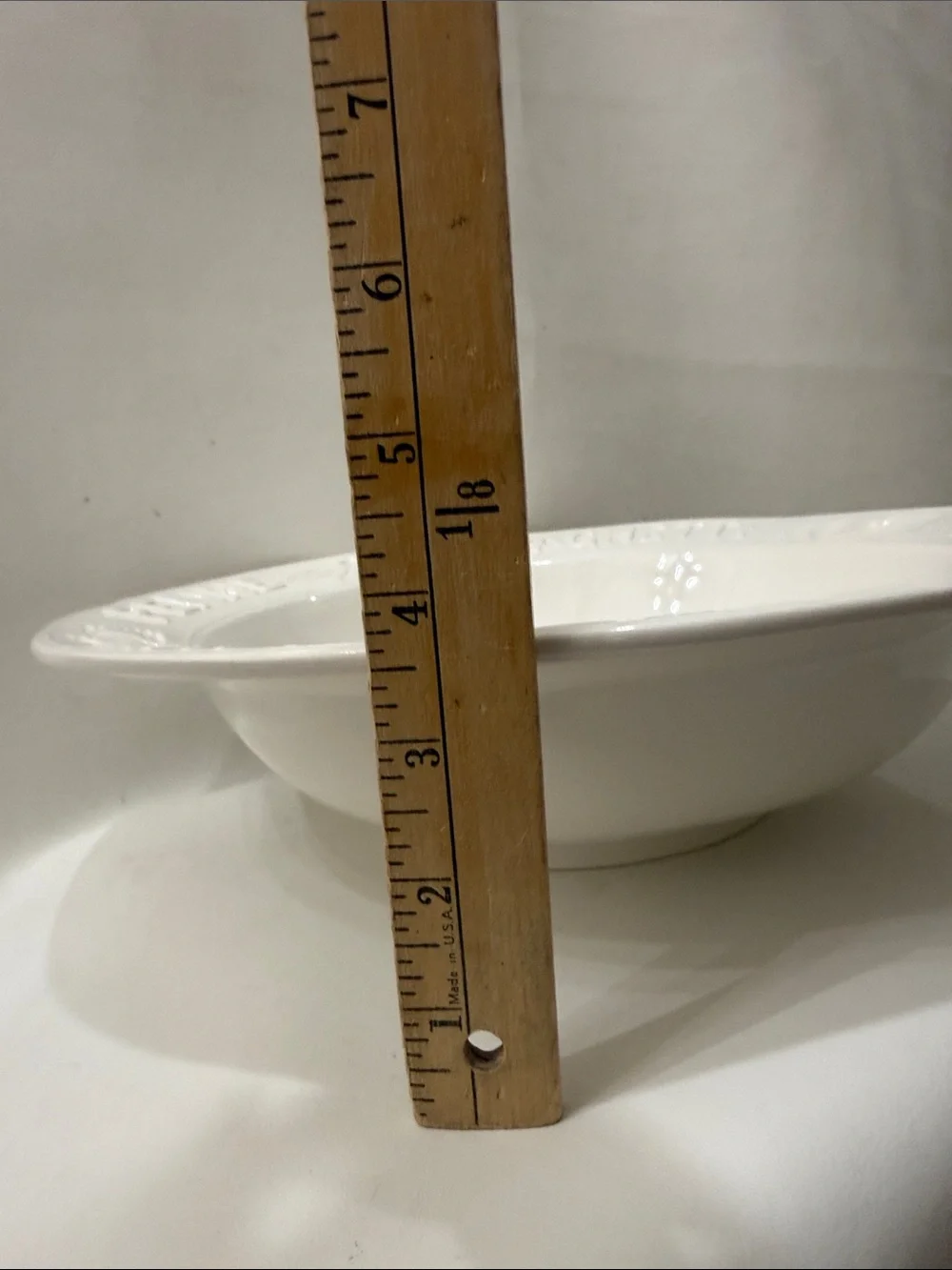 Sur La Table Italy White Pasta Serving Bowl 14 In X 3 3/4 Spaghetti Tortellini